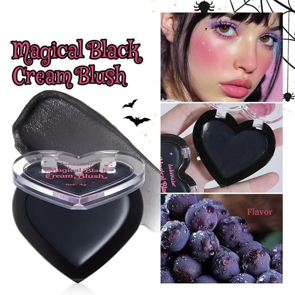 Temperatuur Gradiënt Poeder Blusher Lip Crème Kleur Veranderende Hydraterende Glans Transparante Blusher Lip Langdurige Poeder G7Q5