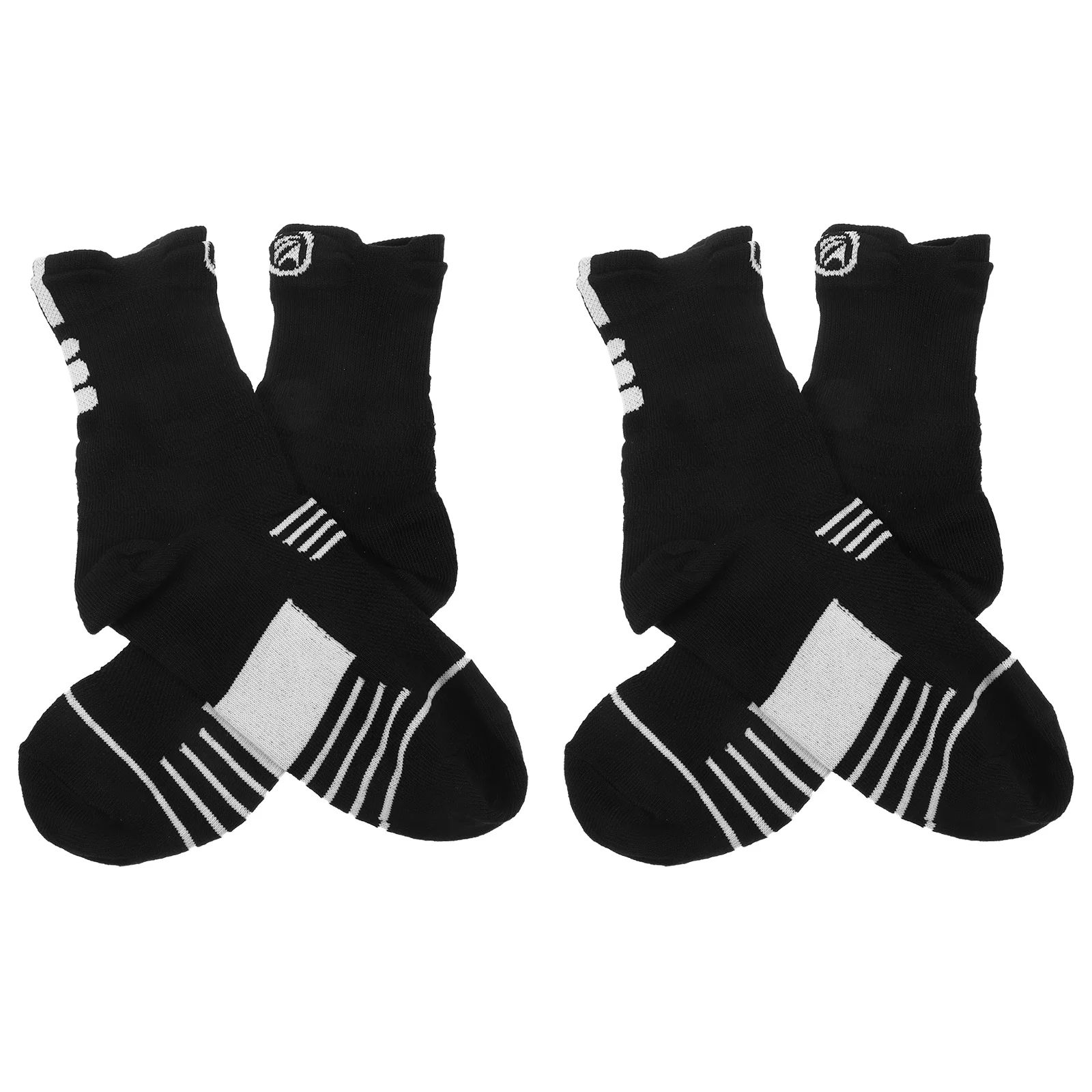 2Pairs تنفس الحرارية منتصف العجل الجوارب جوارب رياضية للرجال مريحة امتصاص العرق الجري تسلق التزلج على الجليد