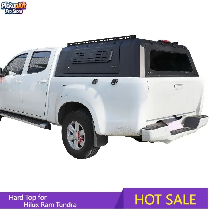 

Кунг для пикапа, жесткий, стальной, с тремя отверстиями, противоугонный и водонепроницаемый, для Hilux, Ram, Tundra