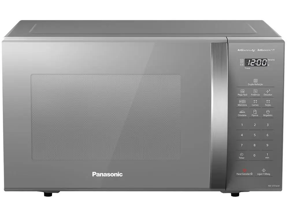 Panasonic-NN-ST55LM microondas, 27L, Silver-220V