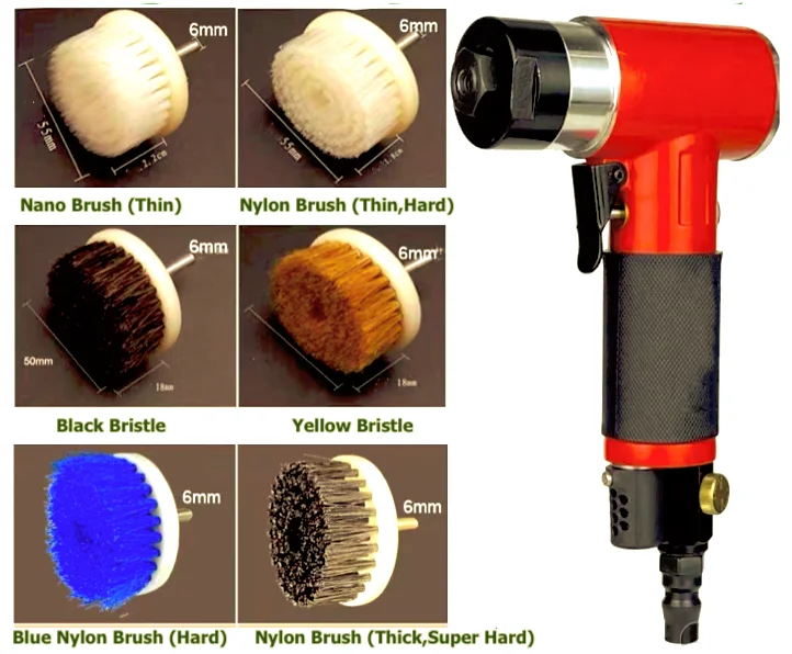 TY78325K  Pneumatic Rotary Brush Kit Gear Driven 2