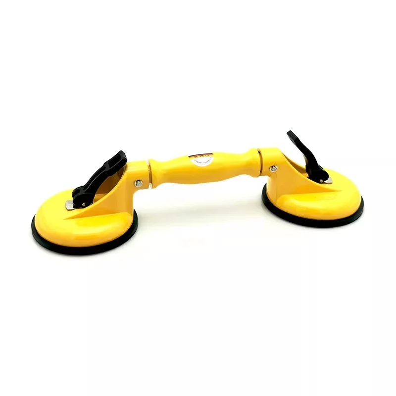 Windshield Glass Suction Arc 2-Cup Flexible Bend Glass Suction Plate BX2-R KD Holding Weight 85kg
