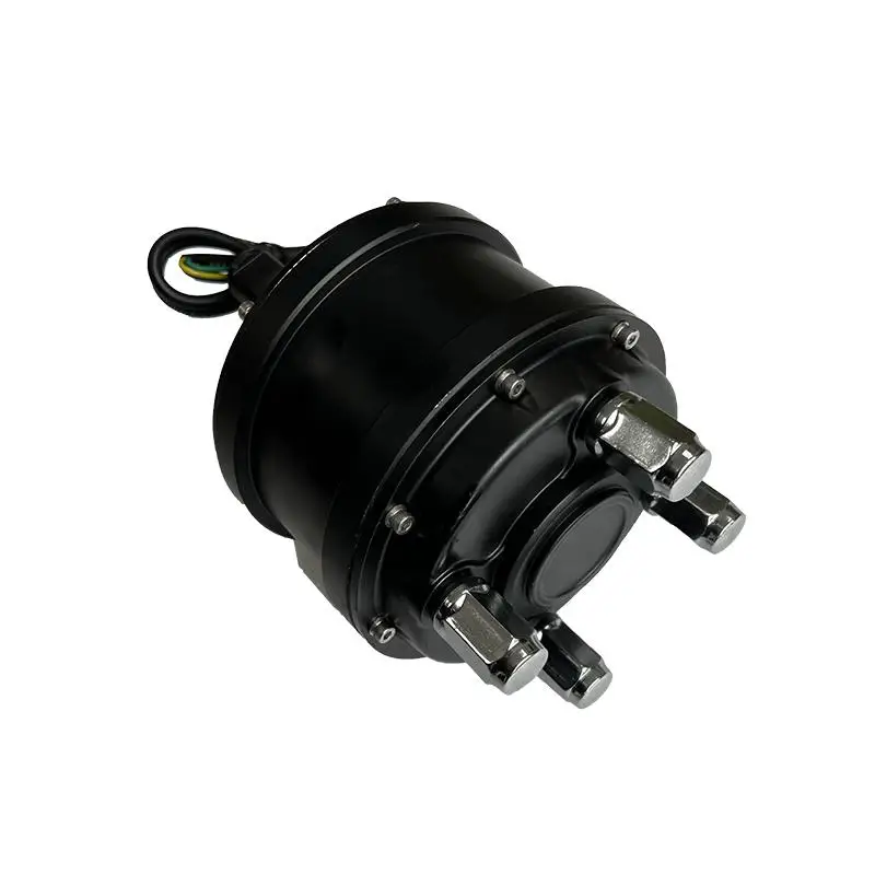 

48V750-1200 об/мин, 50 Нм, внешний колесный двигатель, бесщеточный, беззубый, односторонний вал, высокоскоростной двигатель с высоким крутящим моментом