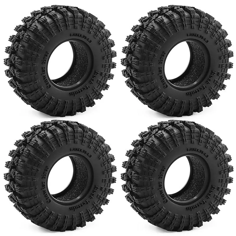 1.3" Crawler Tires D300 | Off-Road RC Climbing Tire  for TRX4M SCX24 1/18 1/24 FMS Ascent-18 RC Crawlers Upgrade