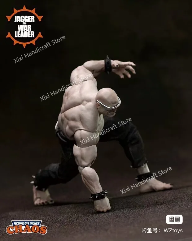 In Stock Original CHAOS Studio Muff Toy 1/12 Jagger The War-leader Action Figure No.003 Figurine Collectible Custom Toys Gifts