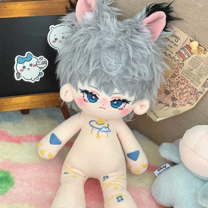 30 سنتيمتر فستان لطيف حتى دمى عارية الضوء والليل أنيمي الألعاب المعبود الطفل أفخم الدمى لعبة سوبر ستار محشوة الشكل المشجعين جمع هدية #2