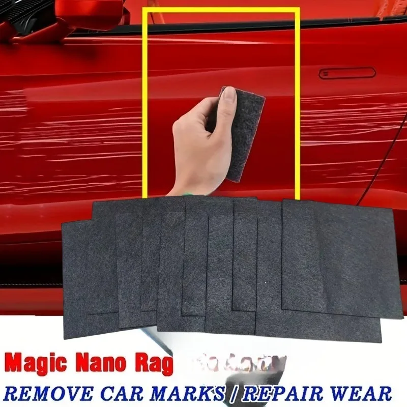 Magic Nano Repair Cloth, quickly and safely removes all vehicle scratches. Suitable for cars, trucks, motorcycles and campers