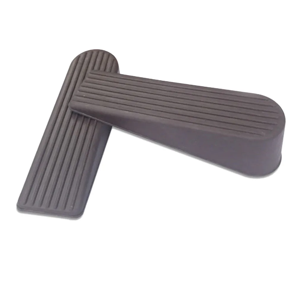 For Floors Door Top Bumper Door Stopper Office School Bathroom Home Brown Rubber Anti-collision Anti-slip Black