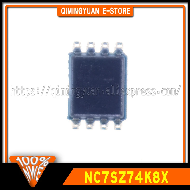 10 ~ 100PCS/uno NC7SZ74K8X NC7SZ74 Logo SZ74 VFSOP-8 Nouvel Original En Stock