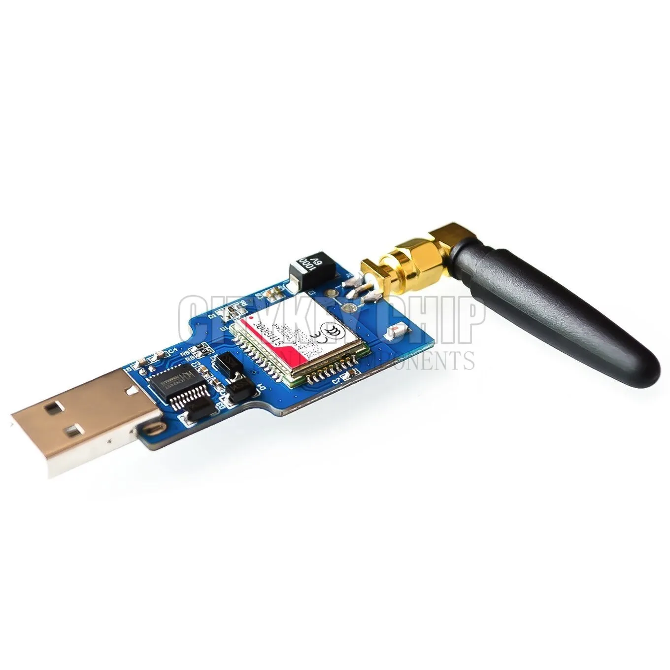 USB-GSM последовательный модуль GPRS SIM800C с Bluetooth Sim900a компьютерное управление вызовами с антенной