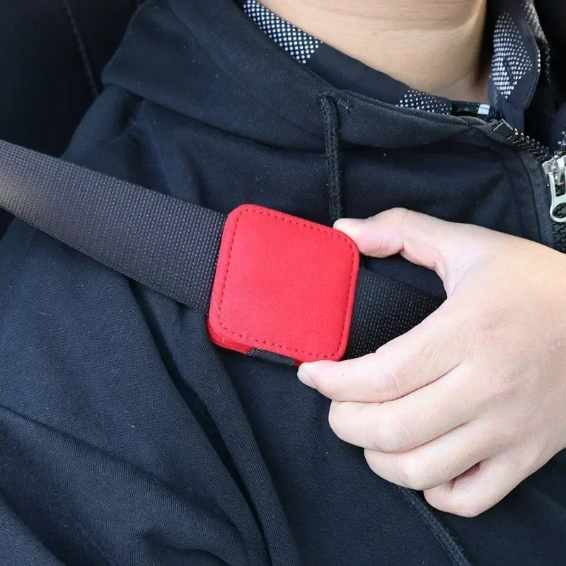 Car Magnetic Seat Protection Belt Limiter Safety Belts Stopper Fixed Clip Buckle Auto Interior Anti-collision Stabilizer