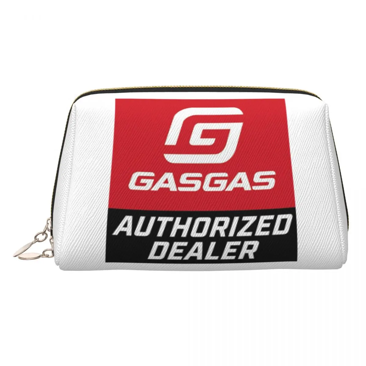GasGas Motorcycle Mountain College Women Cosmetic Bags Travel Makeup Organizer Pouch Toiletry Storage Dopp Kit Case