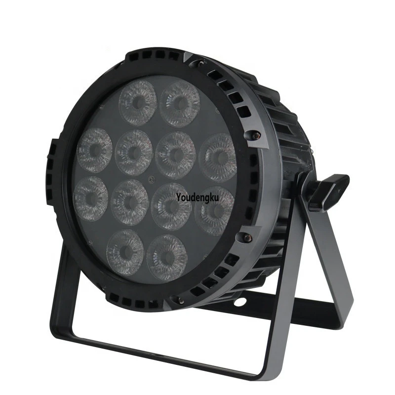 

12 pieces 12 x 10w rgbw 4in1 led par outdoor spot stage wall washer waterproof IP 65 LED PAR lighting