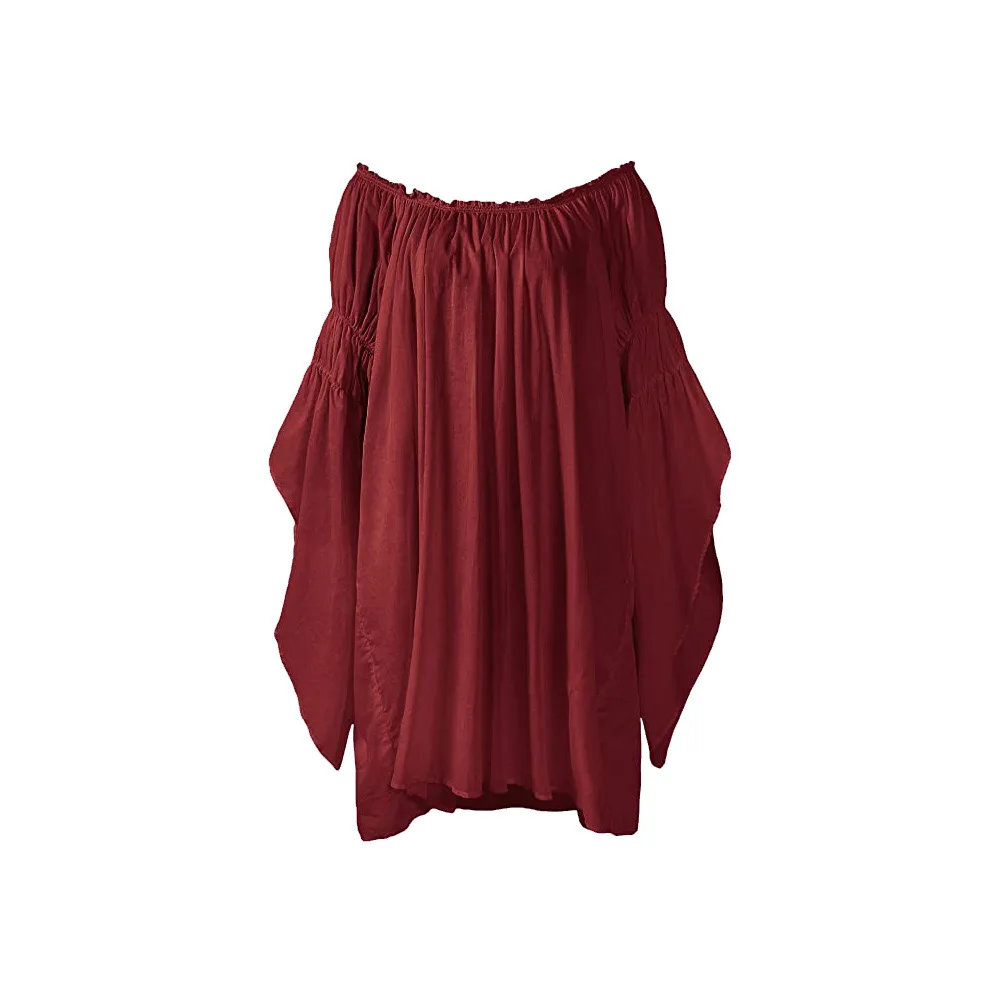 Renaissance Bauer Piratenfee Keltisches irt Halloween Cosplay Rollenspiel Damen Ethnisches Kostüm Bühnenaufführungskleidung