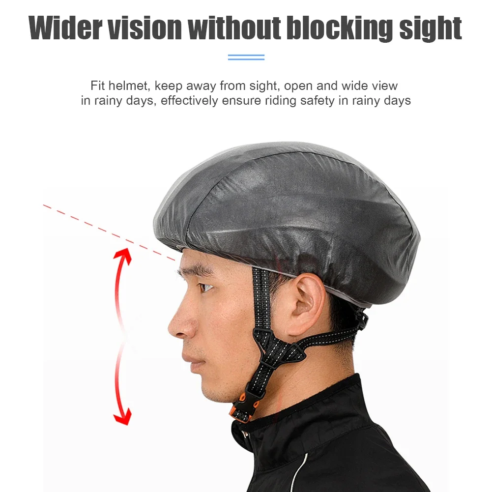 Bicycle Helmet Cover Ultralight Waterproof Reflective Windproof Dustproof Rain Cover Mountain Road Bike Cycling Helmet Covers