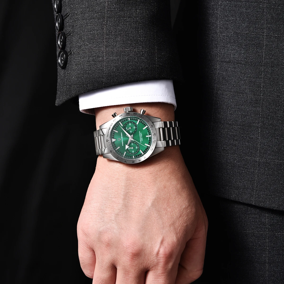 2026 New PAGANI DESIGN Men's Watches Luxury Quartz Wristwatches AR Sapphire Speed Sports Chronograph Watch Man VK64 Clocks Gifts