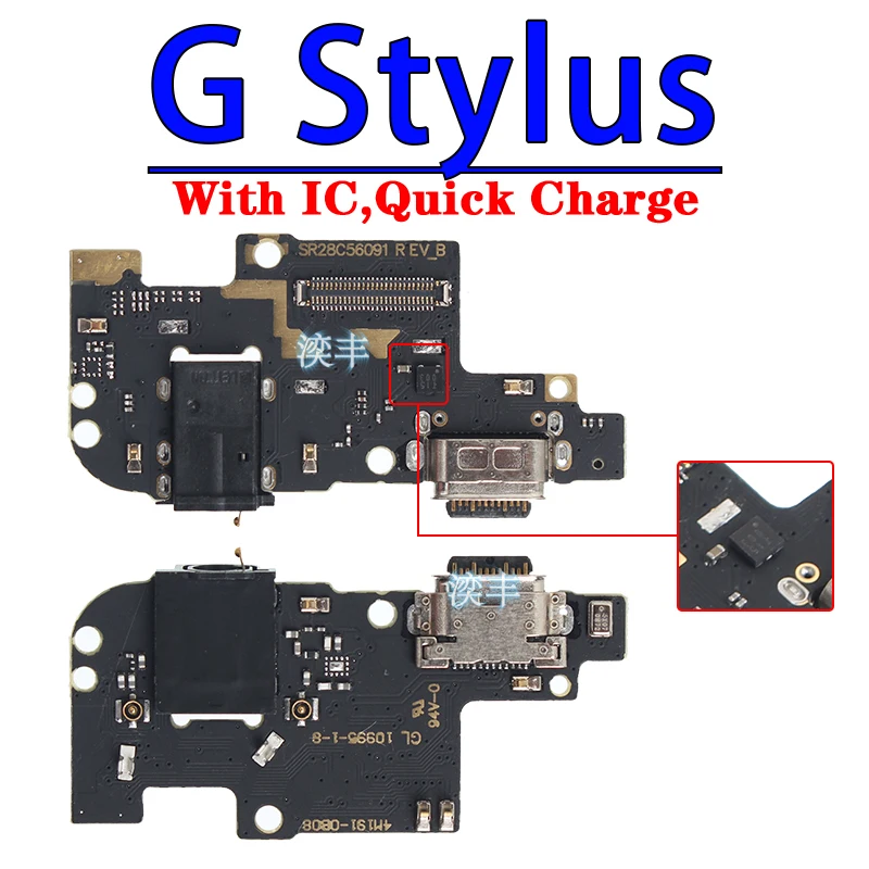 Usb Dock Charger Module for Motorola Moto Connector Ports G Stylus  5G Plus Fast Play Power 2020 2021 2022 Charging Board Flex