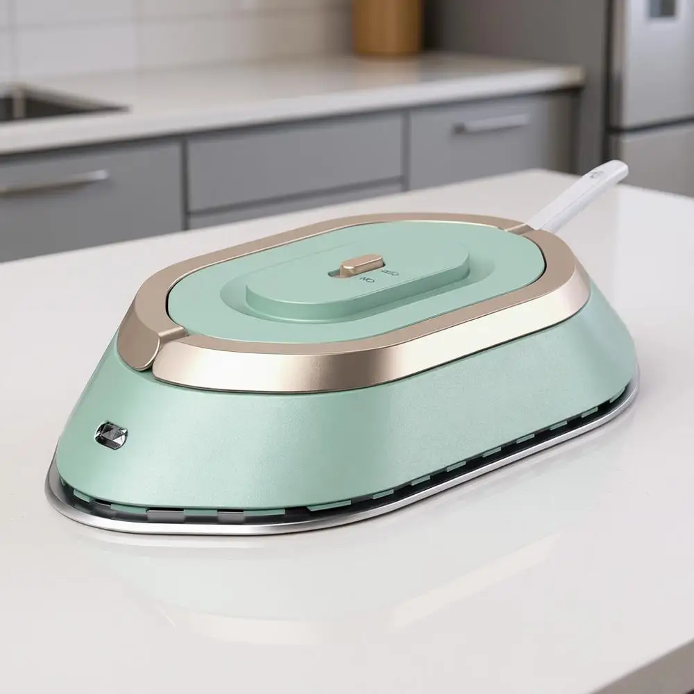 

Универсальный мини-утюг с регулировкой напряжения, 300 Вт, нагрев за 60 секунд, антипригарная подошва, ультралегкий (зеленый)