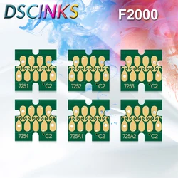 T7251 T725A Ink Cartridge Chip For Epson SureColor F2000 F2100 SC-F2000 SC-F2100 Printer Chips New Version T7252 T7253 T7254