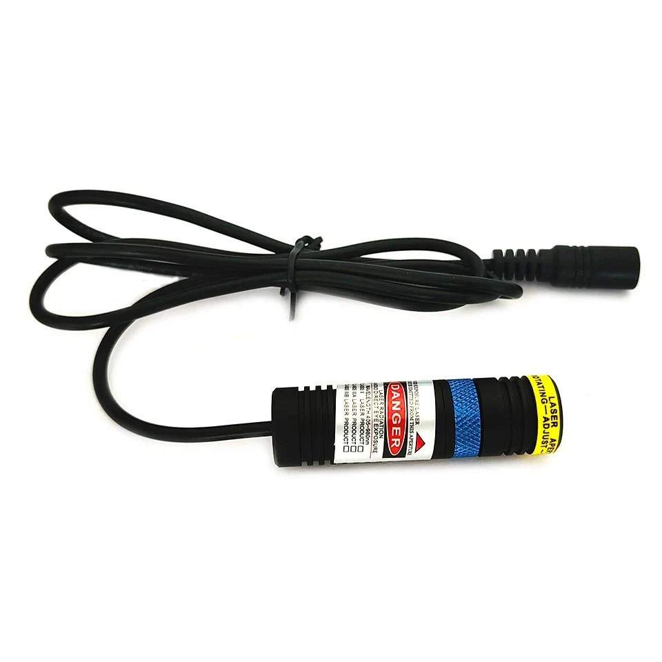 50/100/150/200/300mW 405nm Dot/Line/Cross Violet-Blue Focusable Laser Module 5V Woodwork Positioning Locator