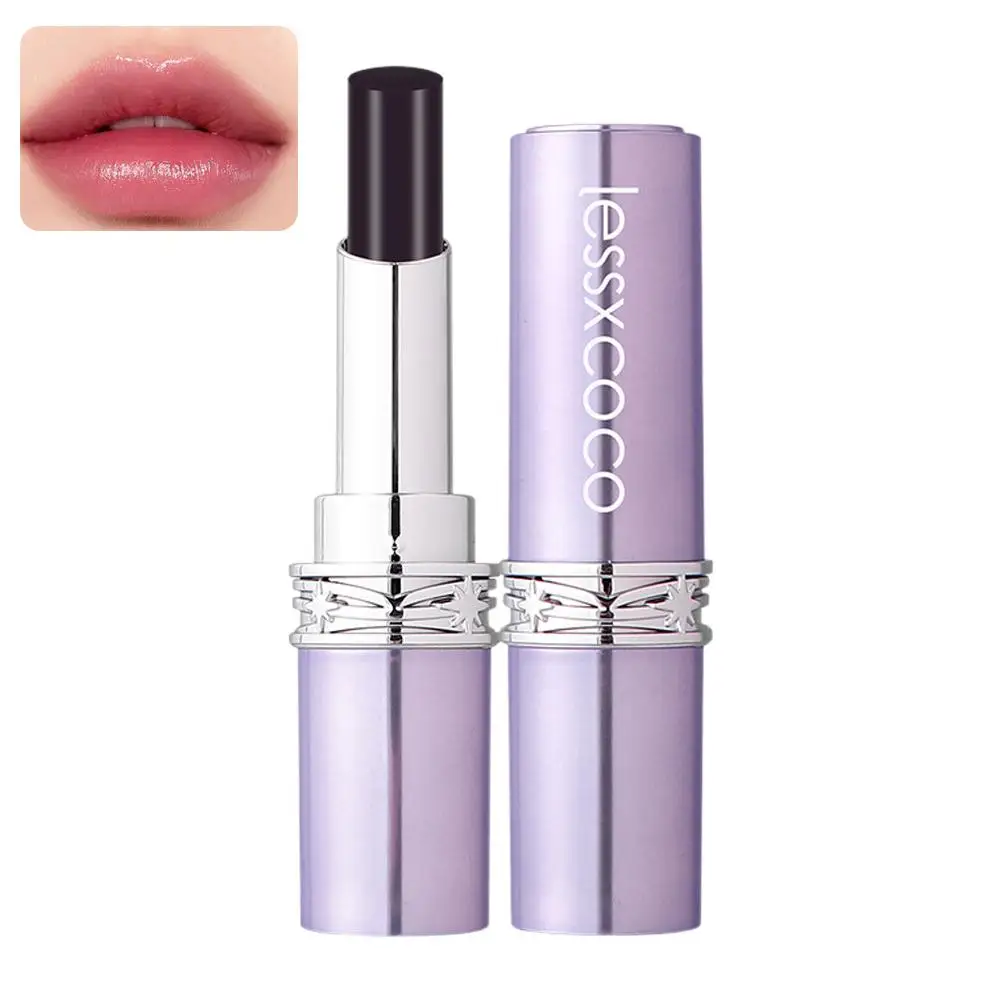 Magische kleurveranderende lippenstift Lipgloss Temperatuurverandering Moisturizer Lipstick Langdurige lippenbalsem Lipgloss Make-up Cosmetica
