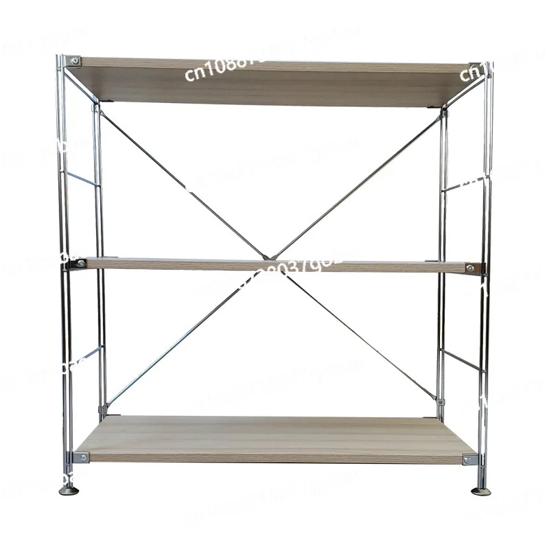 

Removable wrought iron storage rack kitchen bedroom floor rack