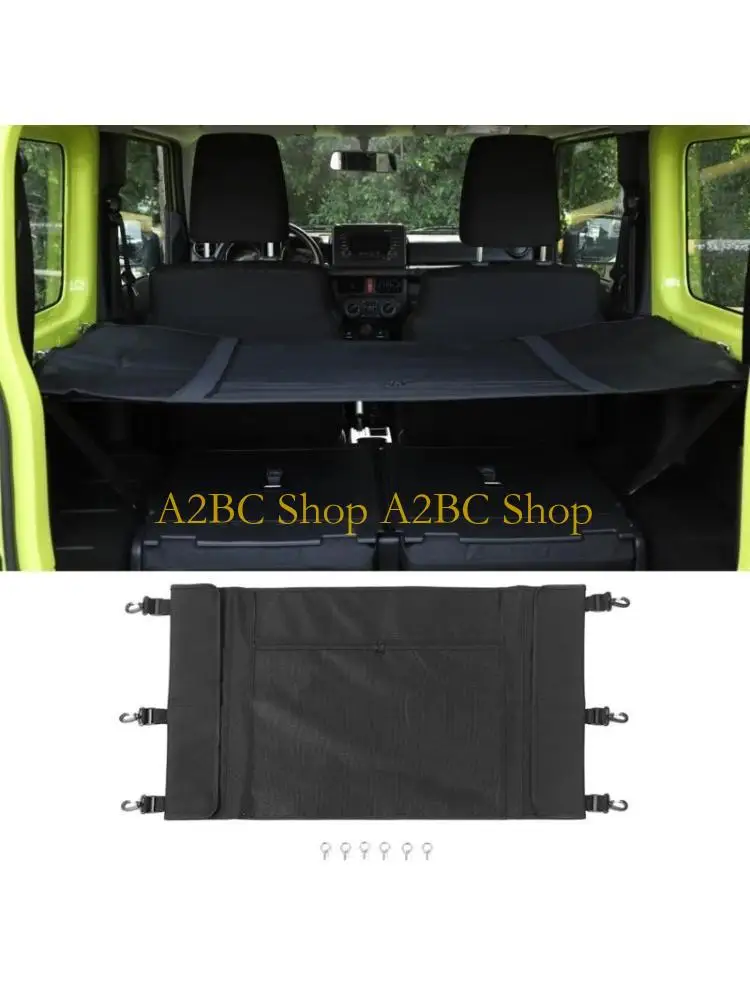 

A2BC Foldable Trunk Storage Luggage Net Shelf Load Cargo Shade Cover Bag Curtain Fit for Jimny JB64 JB74 2019-2024
