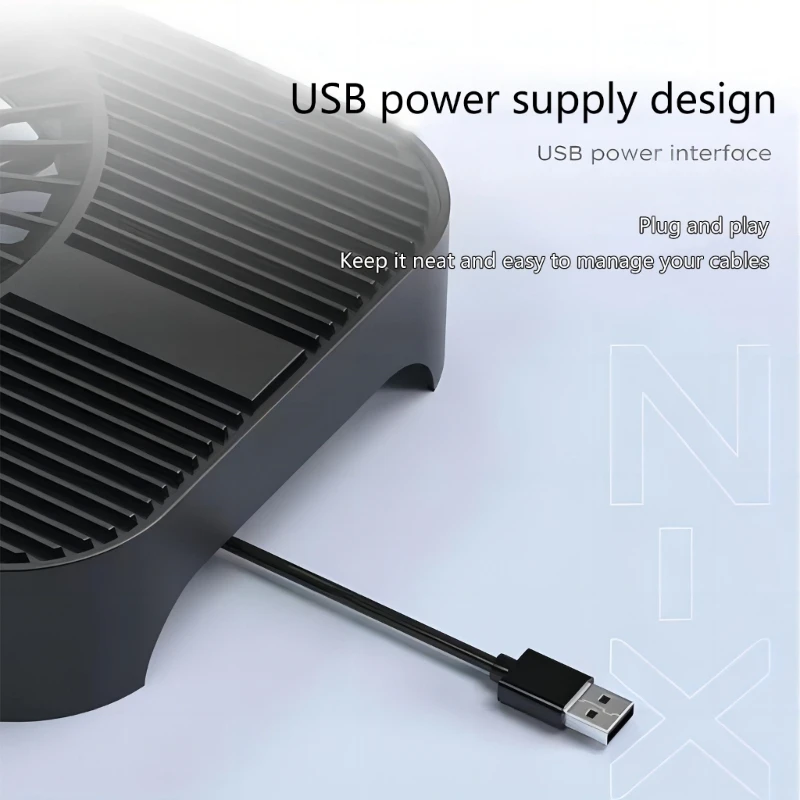 5V USB Box Беспроводной маршрутизатор Охлаждающий вентилятор Вентилятор 29см ПК Latop Охлаждение компьютера