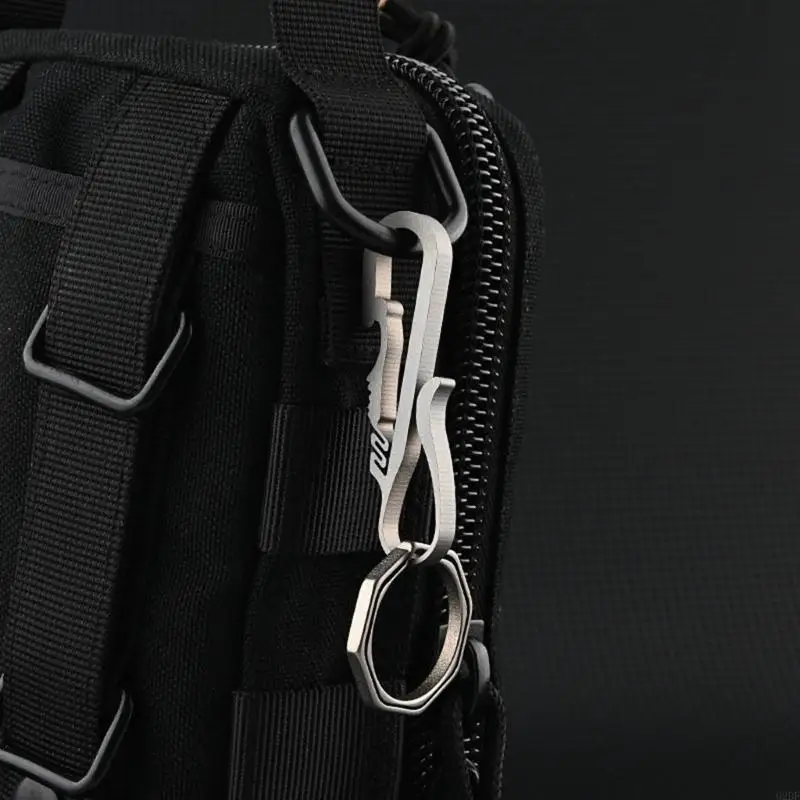 Alloy Carabiner Keys Clip Convenient Keychain Fast Hang Tool Keys Holder Buckles Outdoor Tool Easy to Use