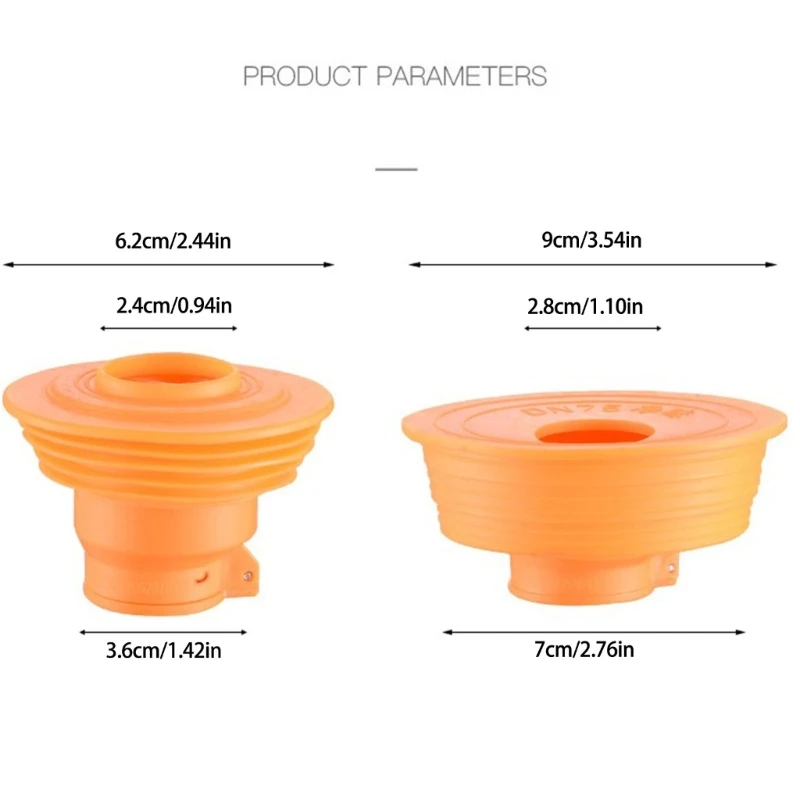 Washer Drain Hose Seal Plug Sealing Cover for Washing Machine Drains, Sink Drain