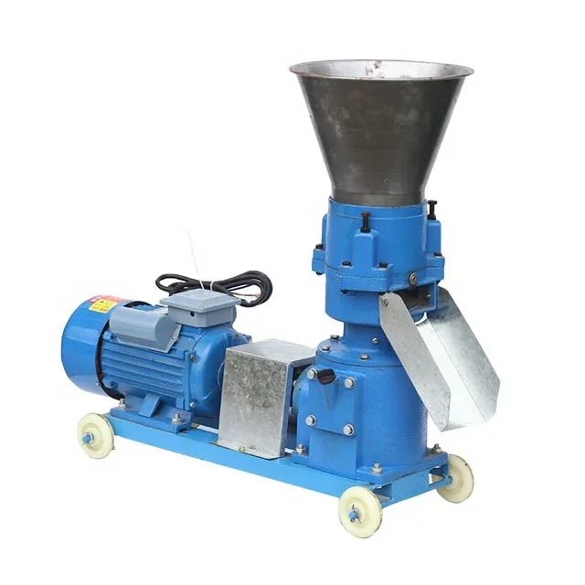 Animal Poultry Fish Feed Processing Machines Wood Pellet Mill Making Machine