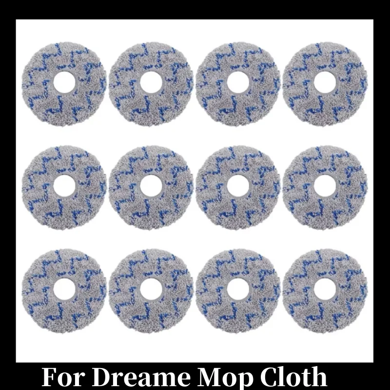 

Mop Cloth Compatible For Dreame X10 + X20 L20 Ultra L30 Ultra X20 Pro L10s Pro Ultra X40 Ultra X40 Pro S30 Pro Vacuum Cleaner