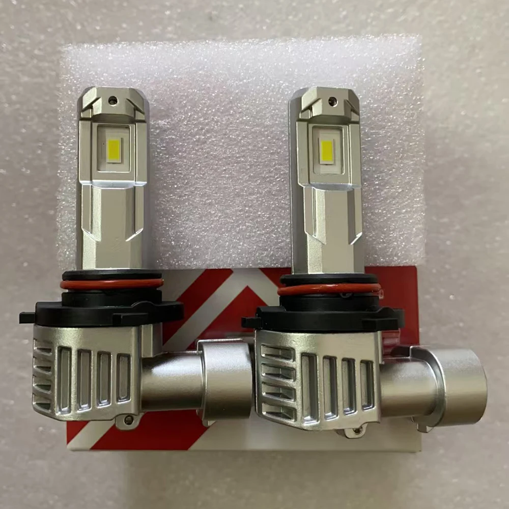 2x HB3 9005 Led المصباح Canbu سيارة لمبة عالية الطاقة 6000 كيلو زينون الضوء الأبيض موتو ديود مصباح 12 فولت 55 واط لشركة هيونداي سوناتا 2014 ~ 2025