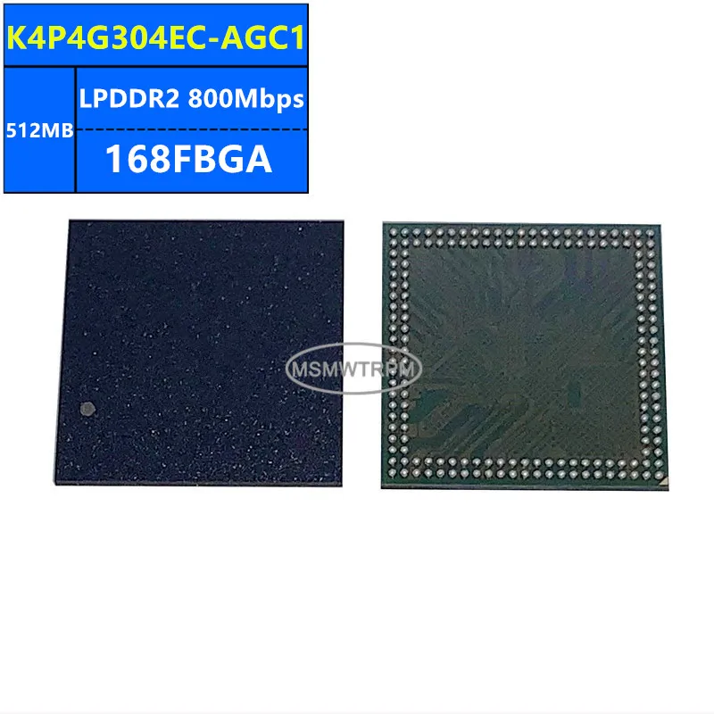 

K4P4G304EC-AGC1 K4P4G324EB-AGC1 LPDDR2 512MB 800Mbps 168FBGA 4Gb Memory Chip IC Integrated Circuits Brand New Original In Stock