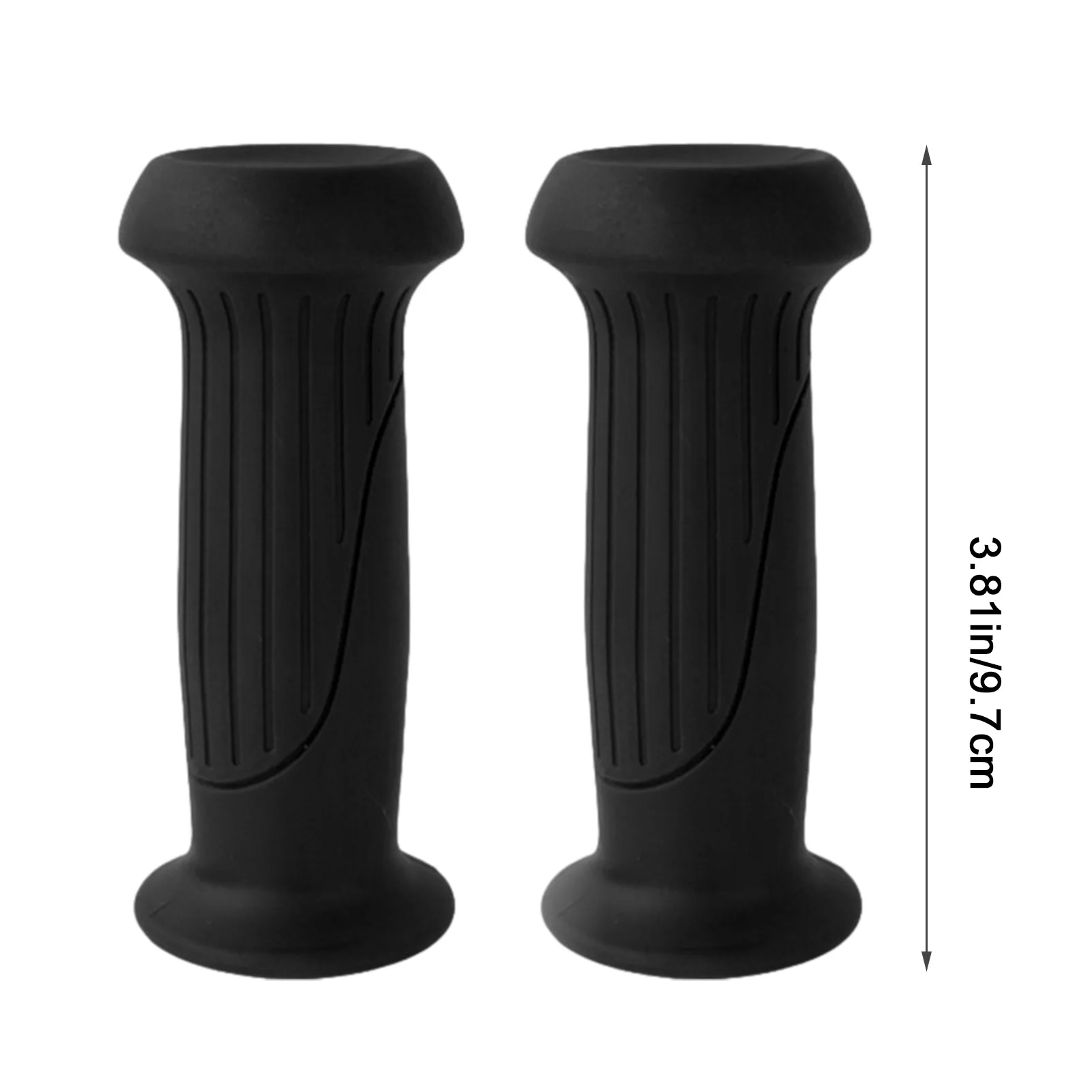 1Pair Rubber Grip Handle Bike Handlebar Grips Cover Anti-skid Bicycle Tricycle Skateboard Scooter For Child Kids