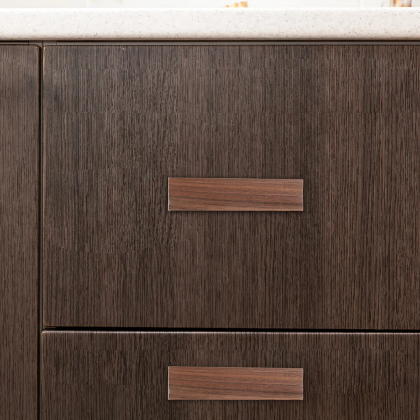 

2Pcs Wood Drawer Pull Modern Solid Wood Cabinet Handle Replacement for Kitchen Bathroom Door Pulls Wooden Cabinet Pull