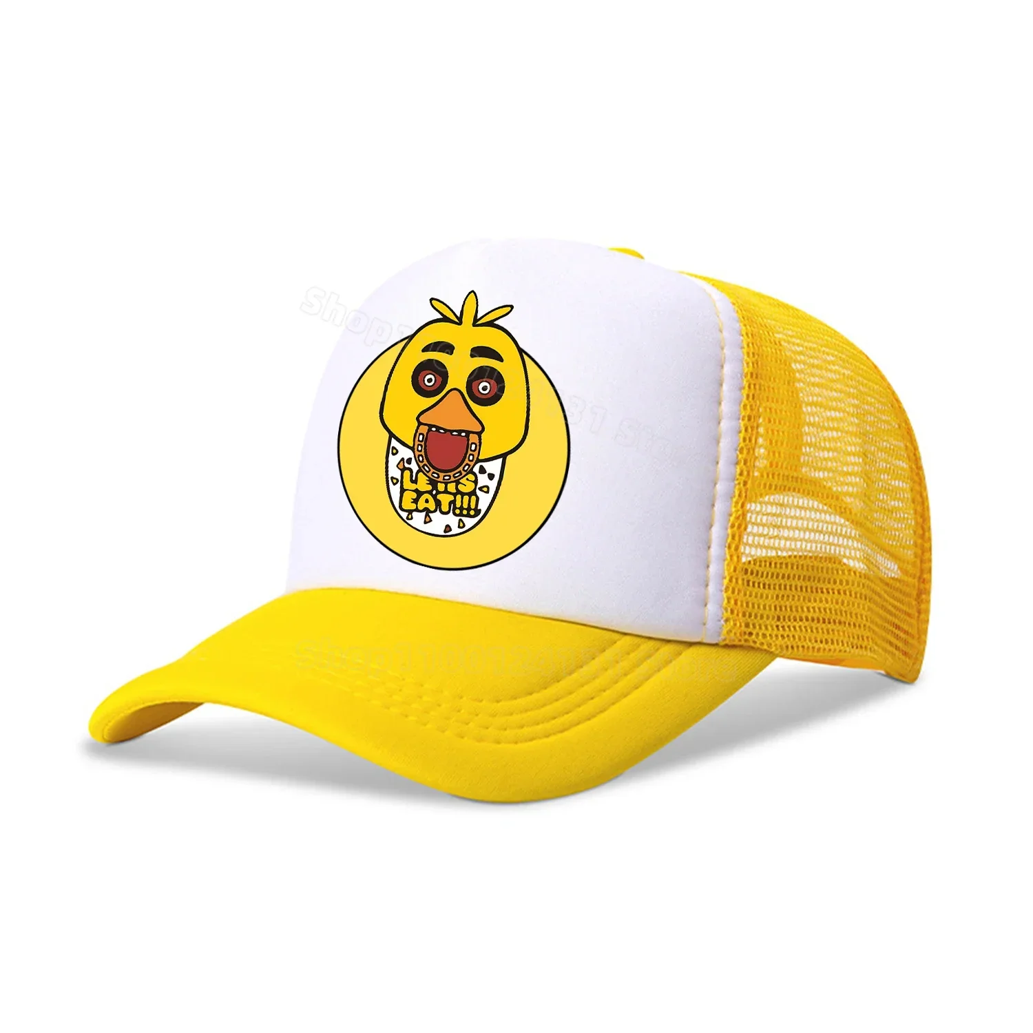 Five Nights At Freddys Baseball Cap for Kid Adult Caps FNAFS Anime Figure Peaked Hat Cotton Summer Hats Fashion Accessories Gift - view 4
