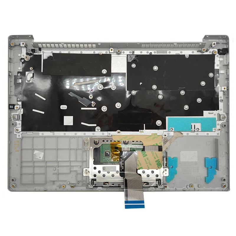 New For Lenovo ideapad S340-14 S340-14API S340-14IIL Palmrest w/ Keyboard Non Backlit 5CB0S18399 (Silver)