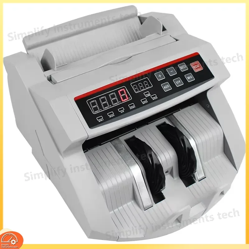LED Money Detector Bill Counter with UV and MG Detection for Banknotes Cash Counting Currency Sorting Fast Accurate