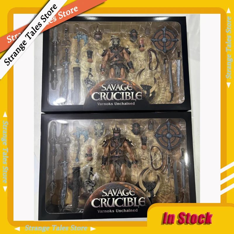 

Savage Crucible 25-летняя выставка WF, ограниченная серия, экшн-фигурка VARNOKS UNCHAINED, роскошный набор, наборы моделей фигурок, игрушки в подарок