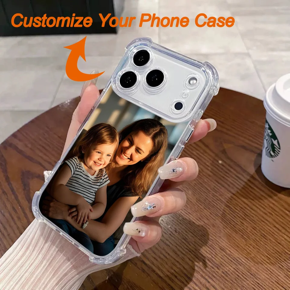 Funda personalizada con foto a prueba de golpes para iPhone 17 16 16e 15 14 13 12 11 Pro Max Mini SE 2020 2022 XS XR 6 7 8 Plus Air