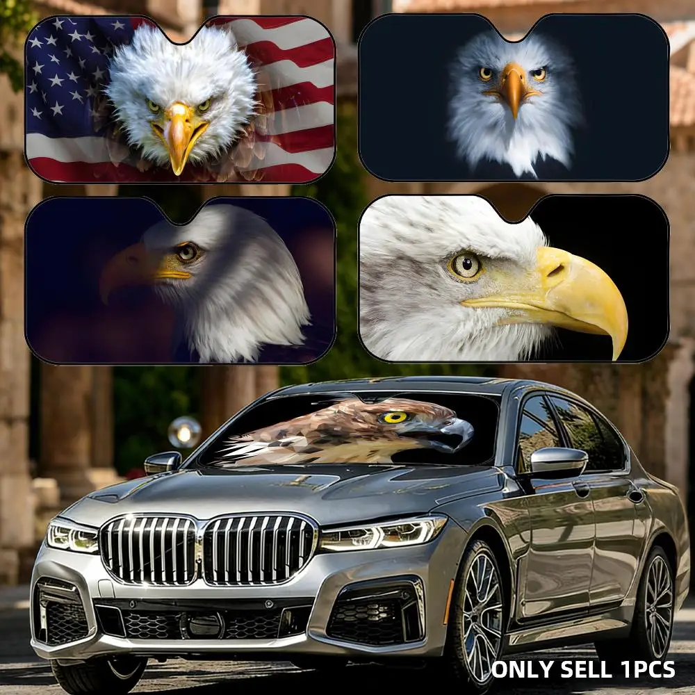 

Eagle Eyes Sun Visor Foldable Universal Car Windshield Sun Shade UV Protection Heat Insulation Foldable Cover