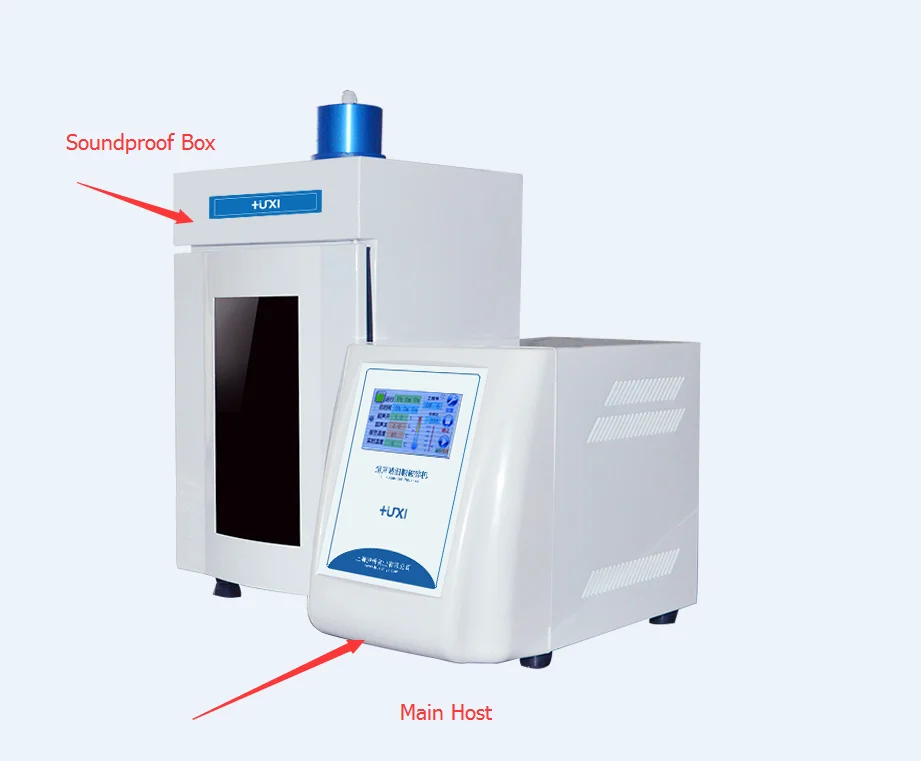 HUXI Zellbrecher Homogenisator Labor Ultraschall-Homogenisator 150 ml Ultraschall-Zellbrecher Homogenisator