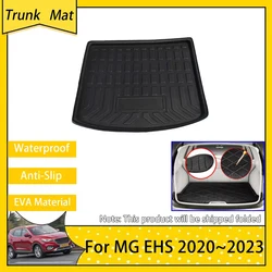 Car Trunk Mat for MG eHS HS Plug-in PHEV 2023 2020 2021 2022 Accsesories Rear Luggage Boot Cargo Box FLoor EVA Protective Carpet