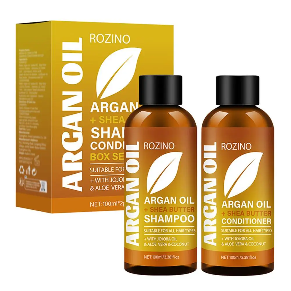 

Morocco Nut Oil Hair Care Kit Scalp Sooth Oil Control Dandruff Removal Relieve Itching Shampoo Hair Conditioner Suit Hair Care