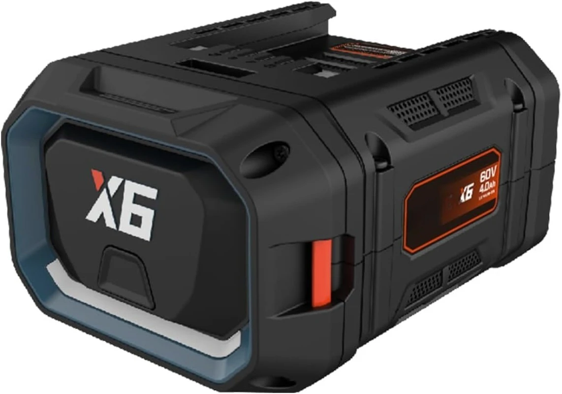 

Аккумуляторная литий-ионная батарея X6 60 В Max* 4 Ач для садовых и сельскохозяйственных инструментов, не тускнеет, с индикаторами заряда