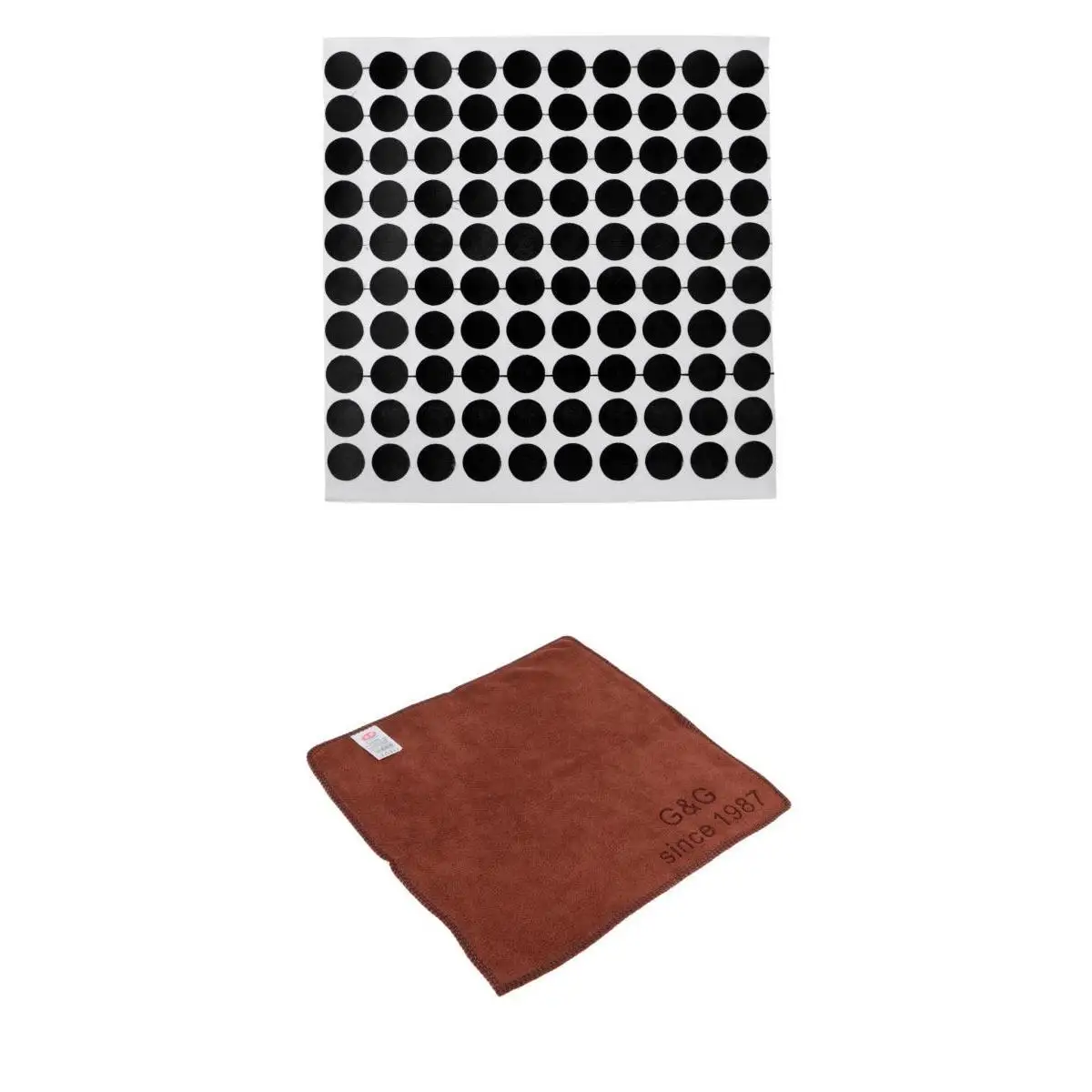 English Snooker Table Spots 100pcs Cloth 12mm Cue Ball Marker Billiard Stickers for Table Setup