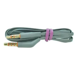 1m 3.5mm Male to Male Audio Cable Noodle Gold-Plated Interface Headphone Audio Cable to Recording Cable