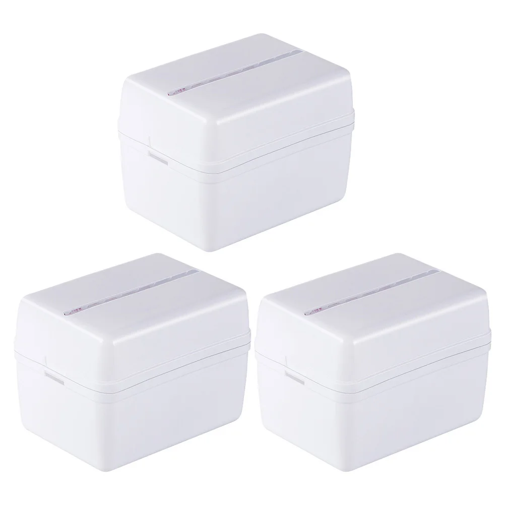 3 مجموعات من صندوق الكيك، دعائم حفلات أعياد الميلاد الإبداعية، هدية مفاجئة من البلاستيك، صندوق كعك، دعائم عيد الميلاد المفاجئة