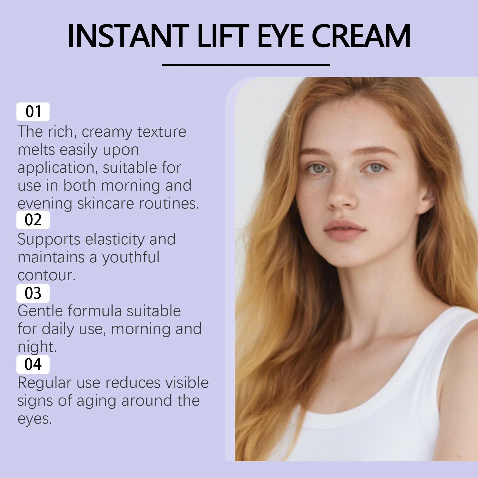 Elastic Collagen Lifting Eye Cream Fade Dark Circles Reduce Eyes Bags Fine Lines Anti-Aging Brighten Skin Instant Firm Eye Cream